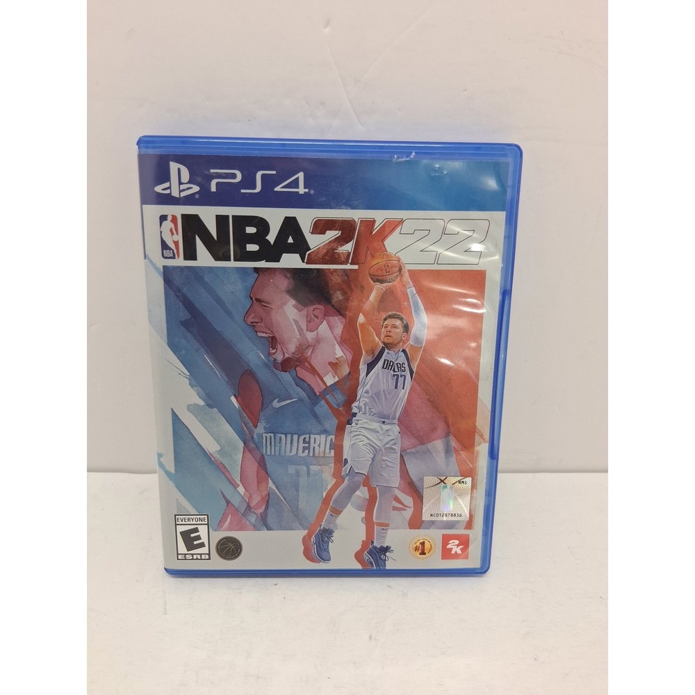 NBA 2K22 Sony PlayStation 4 PS4 Basketball Video Game Luka Doncic Cover